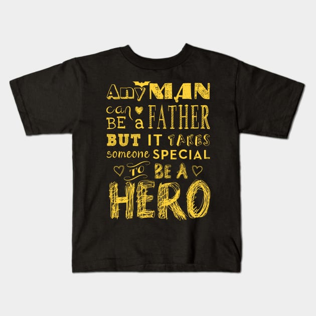 super hero Kids T-Shirt by FUNNY LIFE